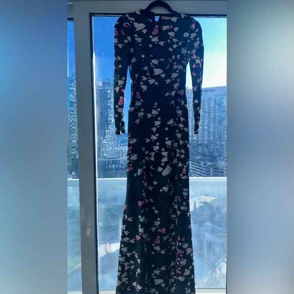 Francesco Scognnamiglio authentic high end fashion luxury Italian brand 💯 %silk - Picture 12 of 12